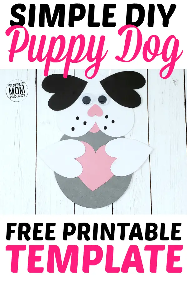 Everyone loves a Puppy, so this FREE printable Heart Puppy Dog craft will put lots of smiles to your kids faces. From toddlers & preschoolers & big kids as well, this cut & paste heart Puppy Dog Craft is a fun activity for everyone to join in - whether as a kindergarten art project or home school craft session, Puppy Dog crafts are one of the most adorable of all the Heart animal crafts. Click here to grab your free printable Heart Puppy Dog craft today! #heartpuppydogcrafts #puppydogcrafts