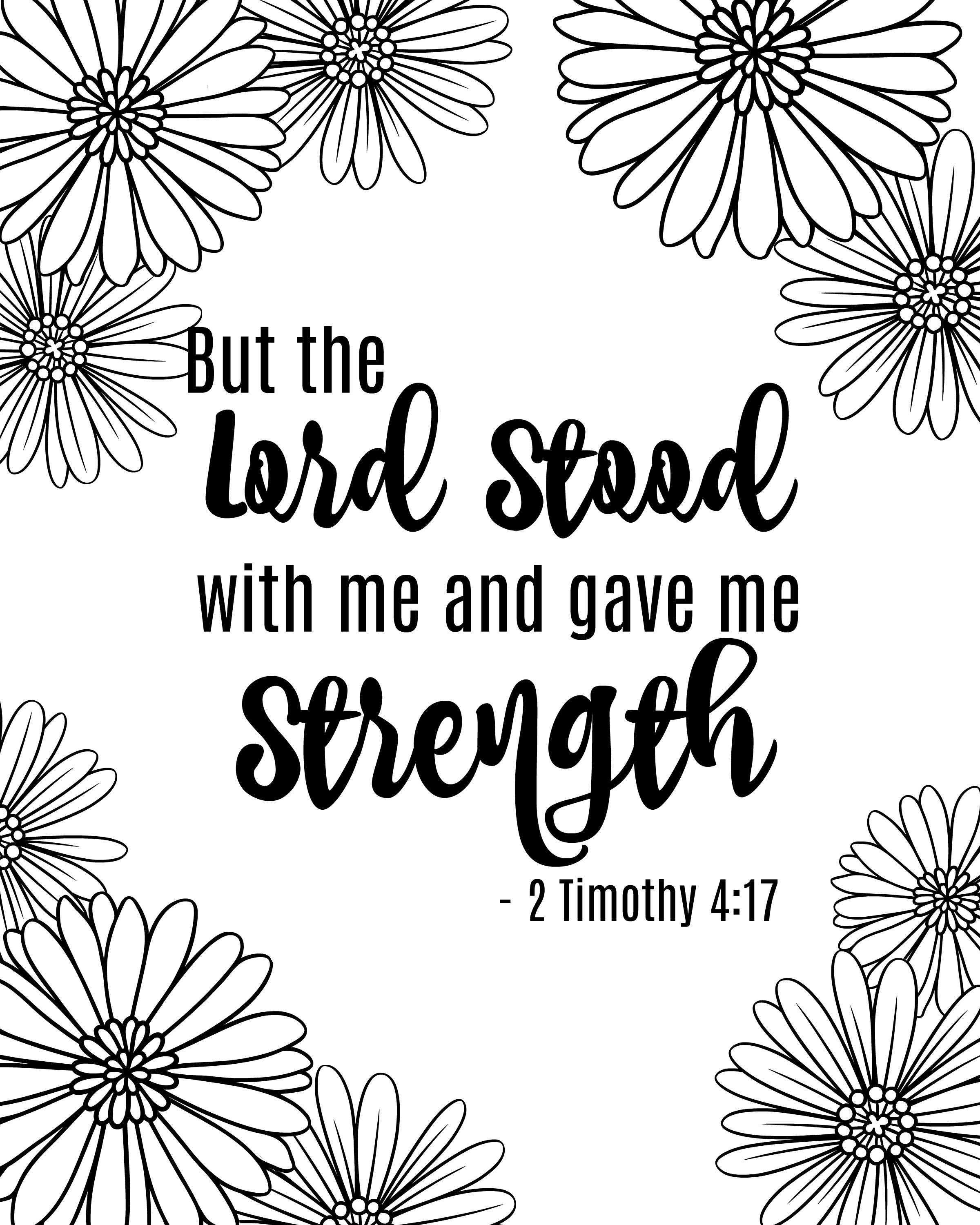 Free Bible Verse Printables