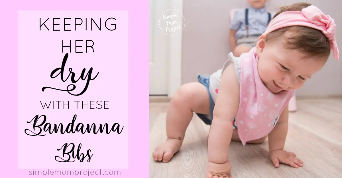 For the DIY mom w/ no time - Keep your baby girl dry from drool and clean from mess with these cute, 100% cotton bandanna bibs. Comes in 8 different adorable patterns! | These make an excellent baby shower gift!