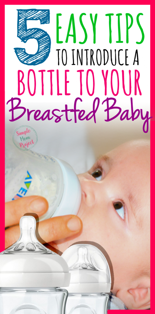 Get breastfed baby store to take bottle