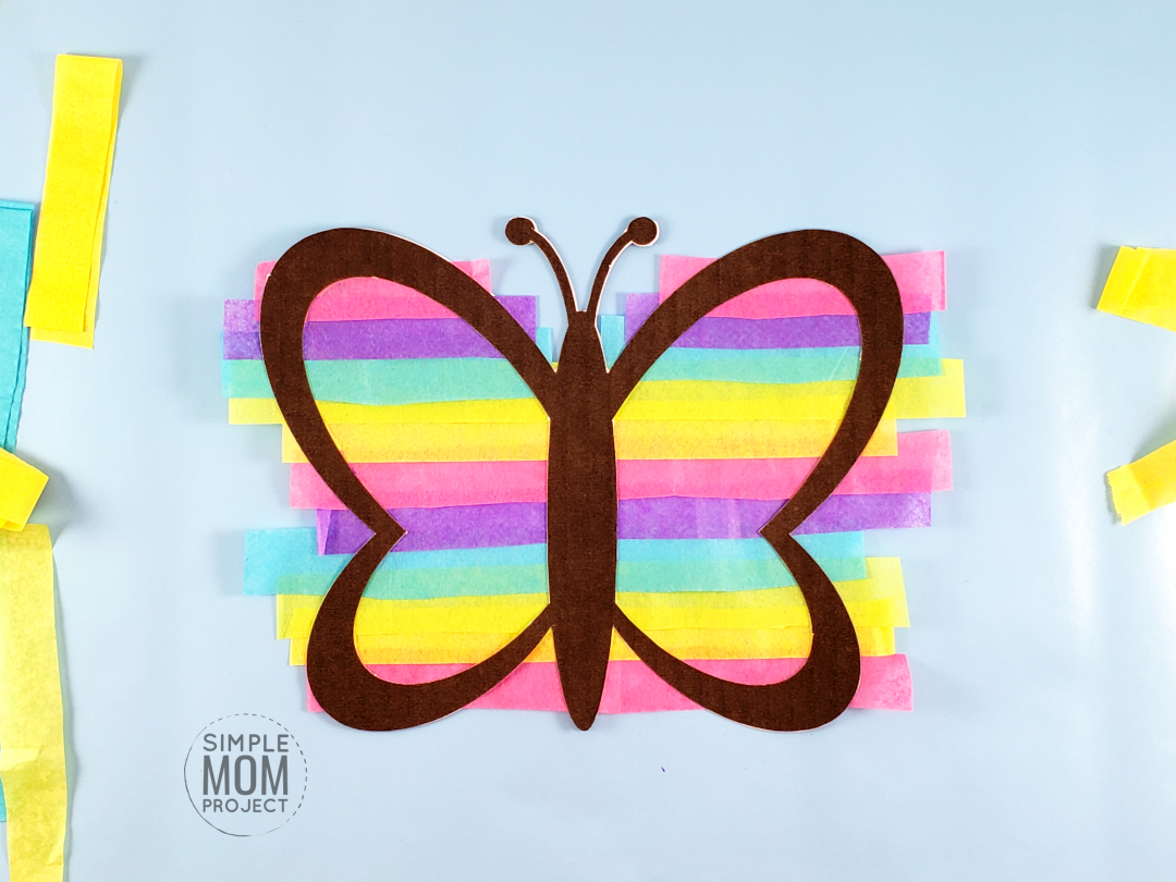 Easy and Fun DIY Spring Butterfly Suncatcher Craft – Simple Mom Project