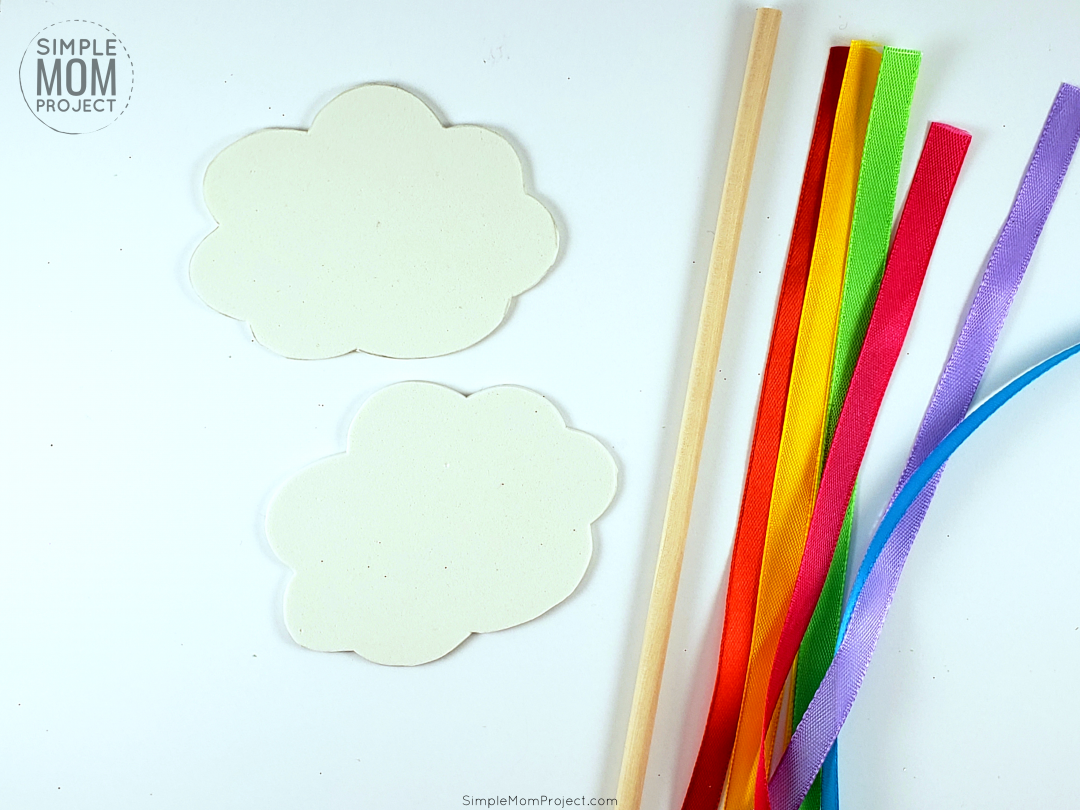 Simple DiY Rainbow Wand Craft For Kids Simple Mom Project