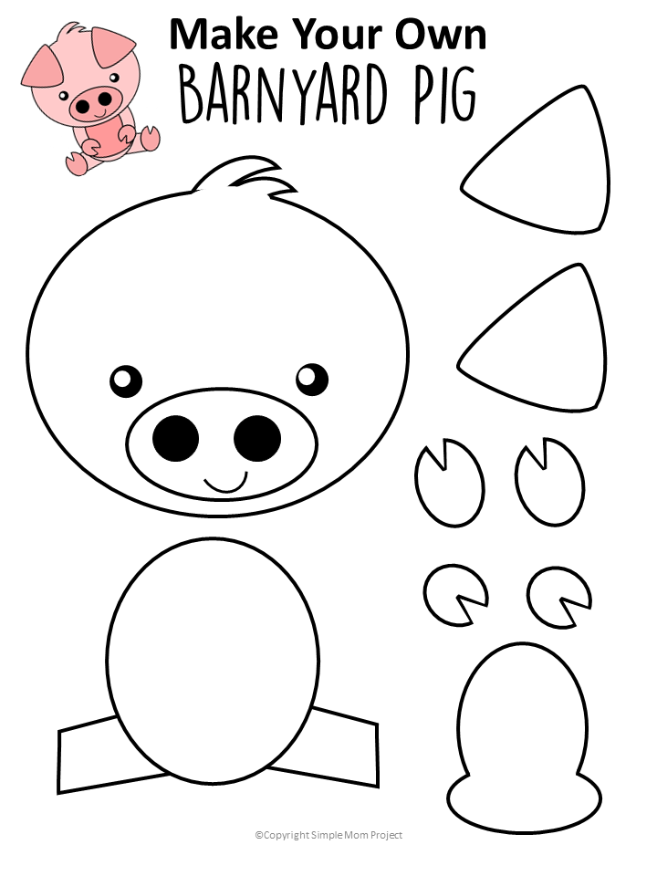 Printable Farm Animal Templates