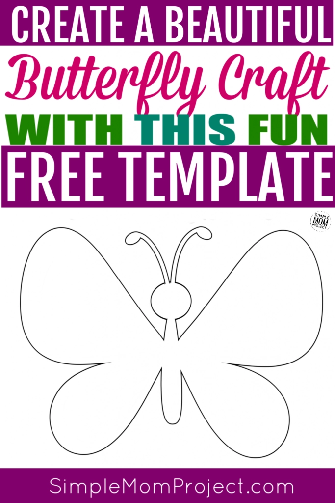 Free Printable Butterfly Templates – Simple Mom Project