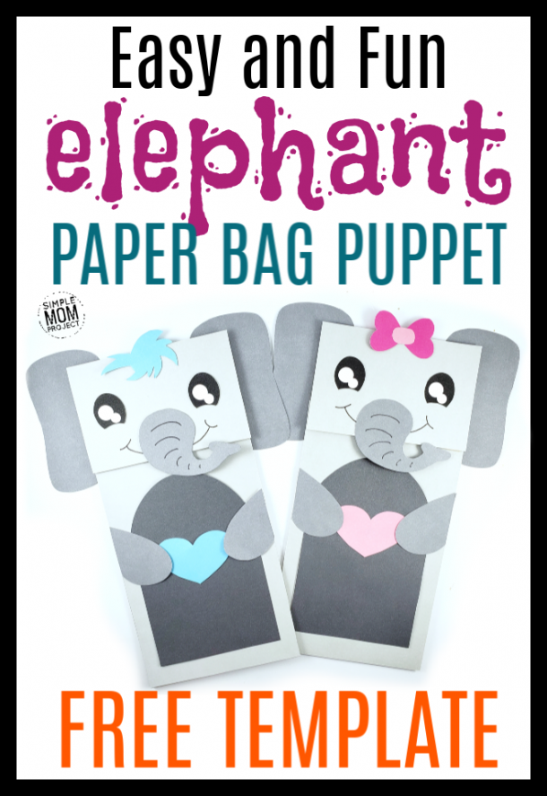 Free Printable Lion Paper Bag Puppet Template - Simple Mom Project