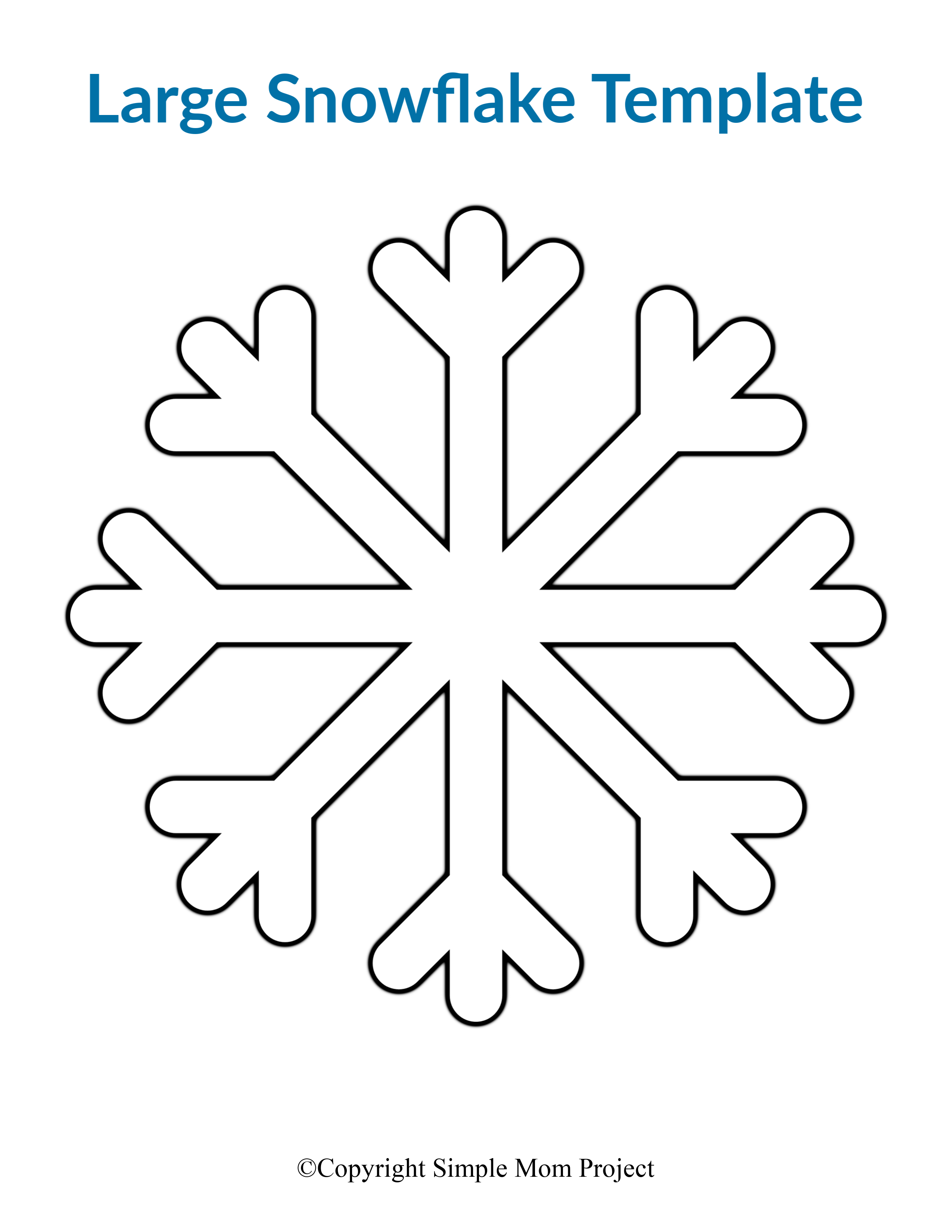 Printable Snowflakes