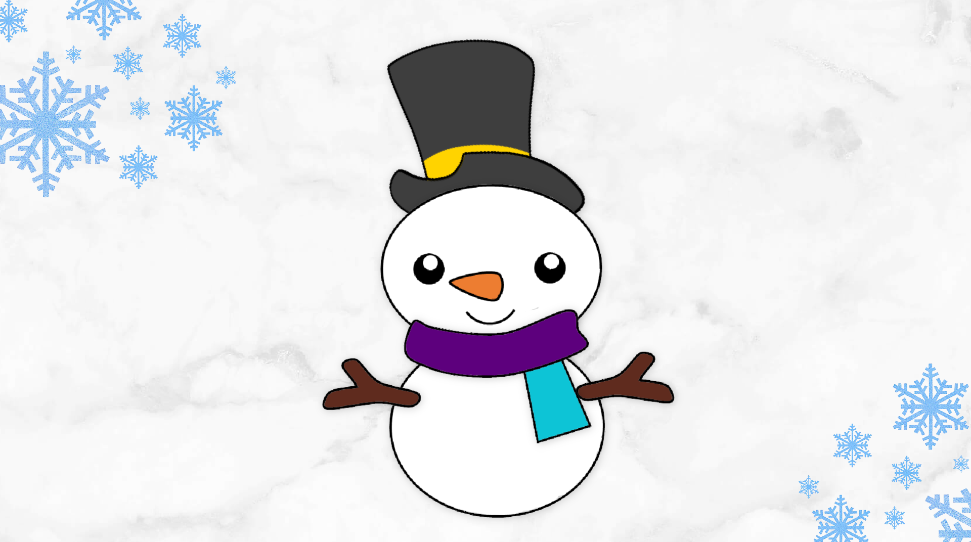 Free to Print Cut and Paste Snowman Craft Template – Simple Mom Project