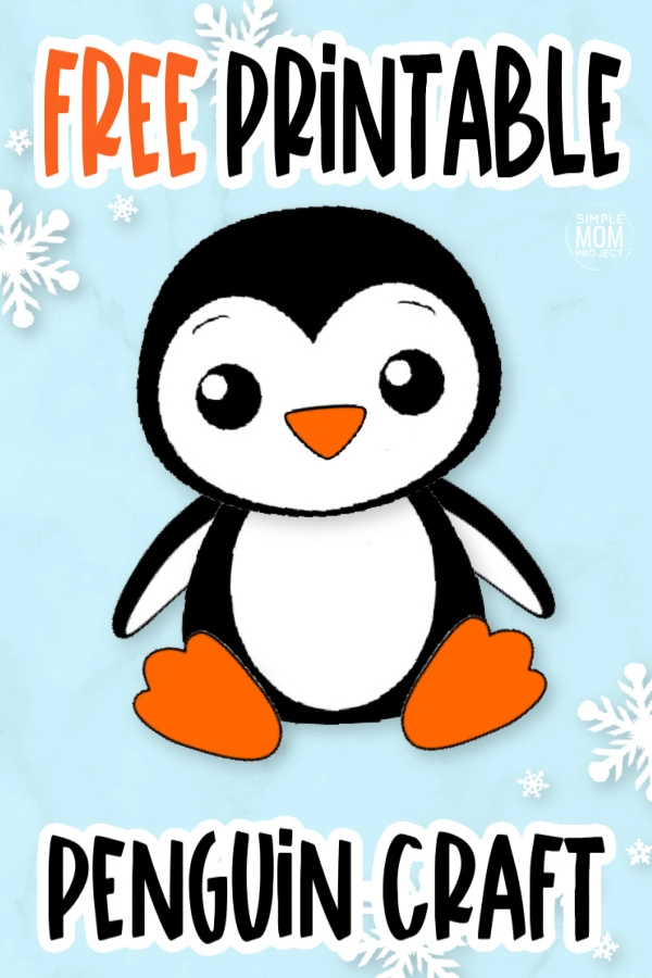 Free Printable Penguin Craft for Kids with Penguin Templates – Simple Mom  Project