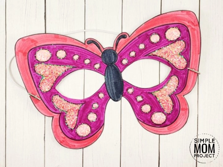 Free Printable Butterfly Craft Template – Simple Mom Project