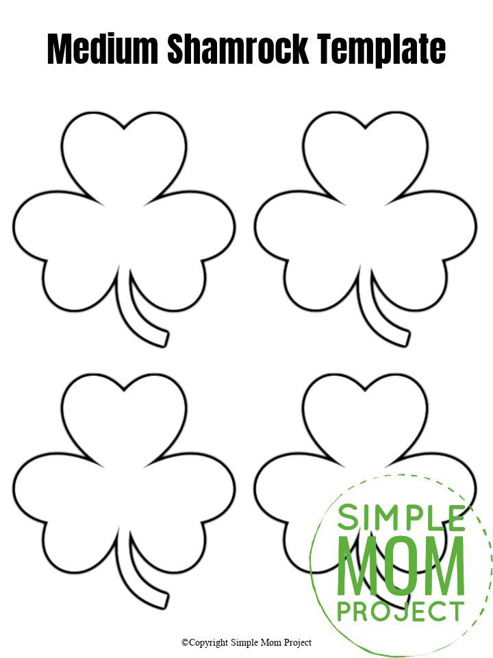 Sacrosegtam Three Leaf Clover Stencil