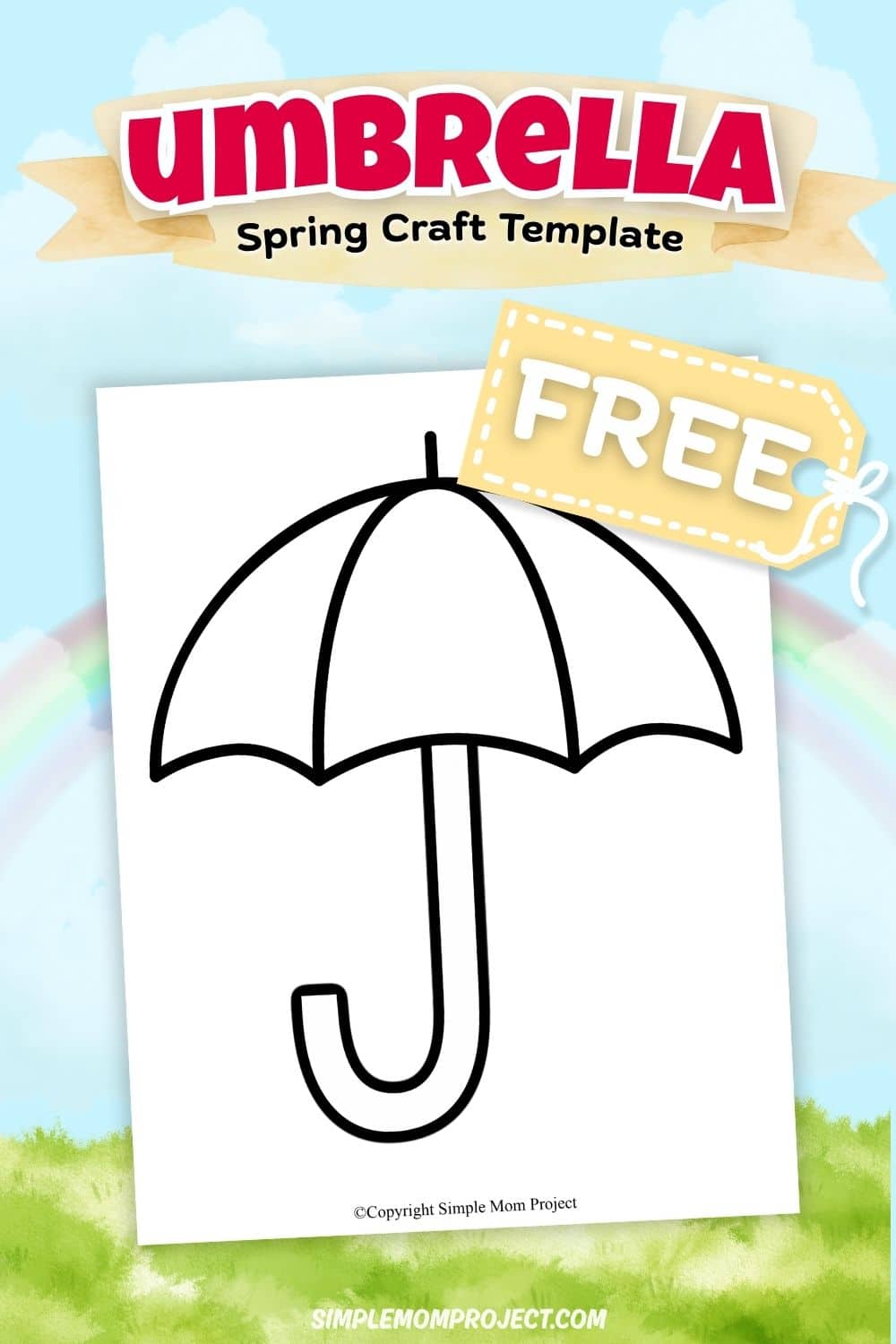 free printable watering can template for kids easy spring activity preschool