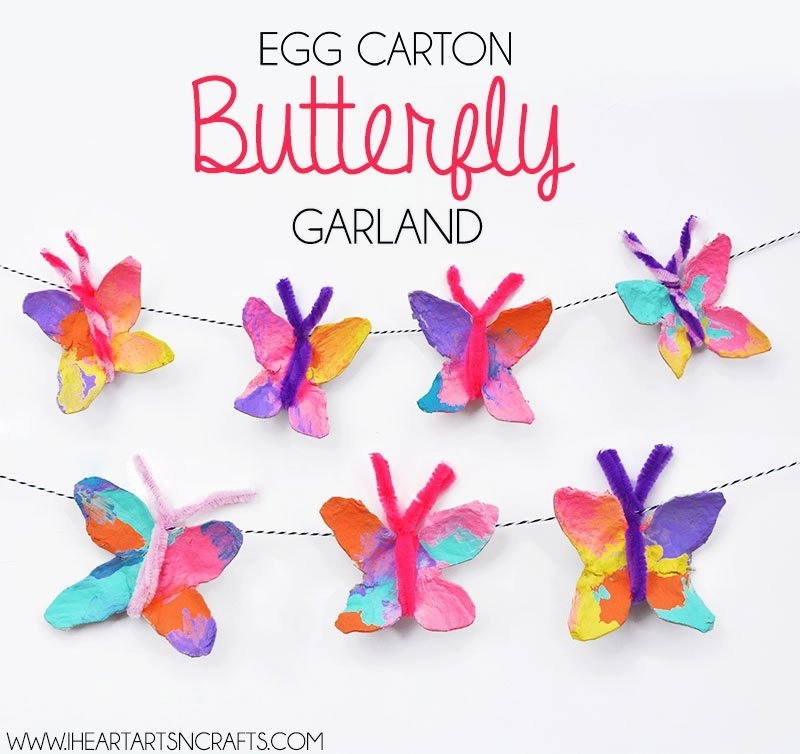 Butterfly Fridge Magnet - Easy Kid Craft