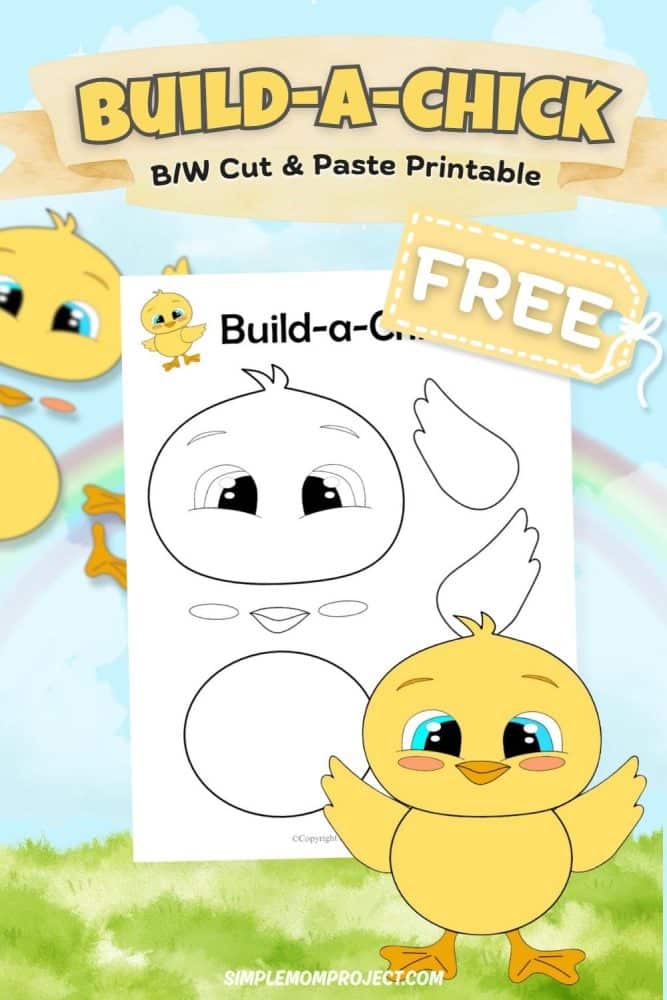 Free Printable Duck Template (Easy Cut and Paste Activity for Kids ...