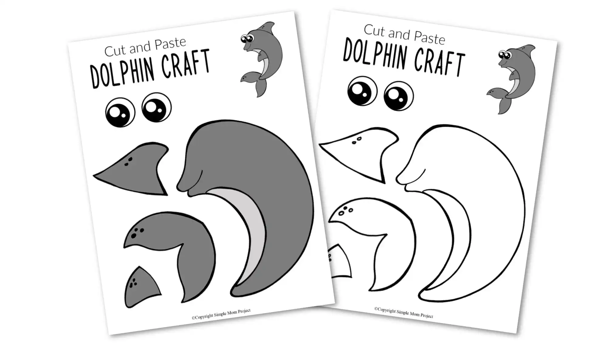 15+ Dolphin Craft For Preschoolers