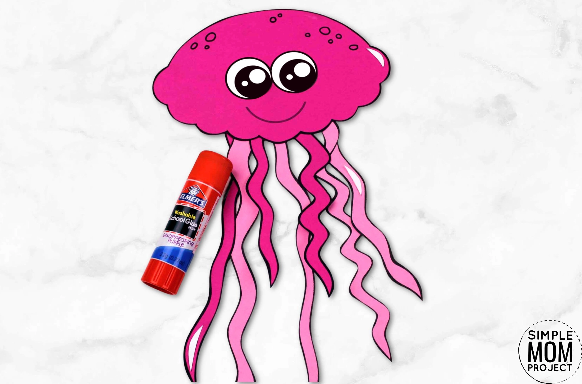 jellyfish craft template