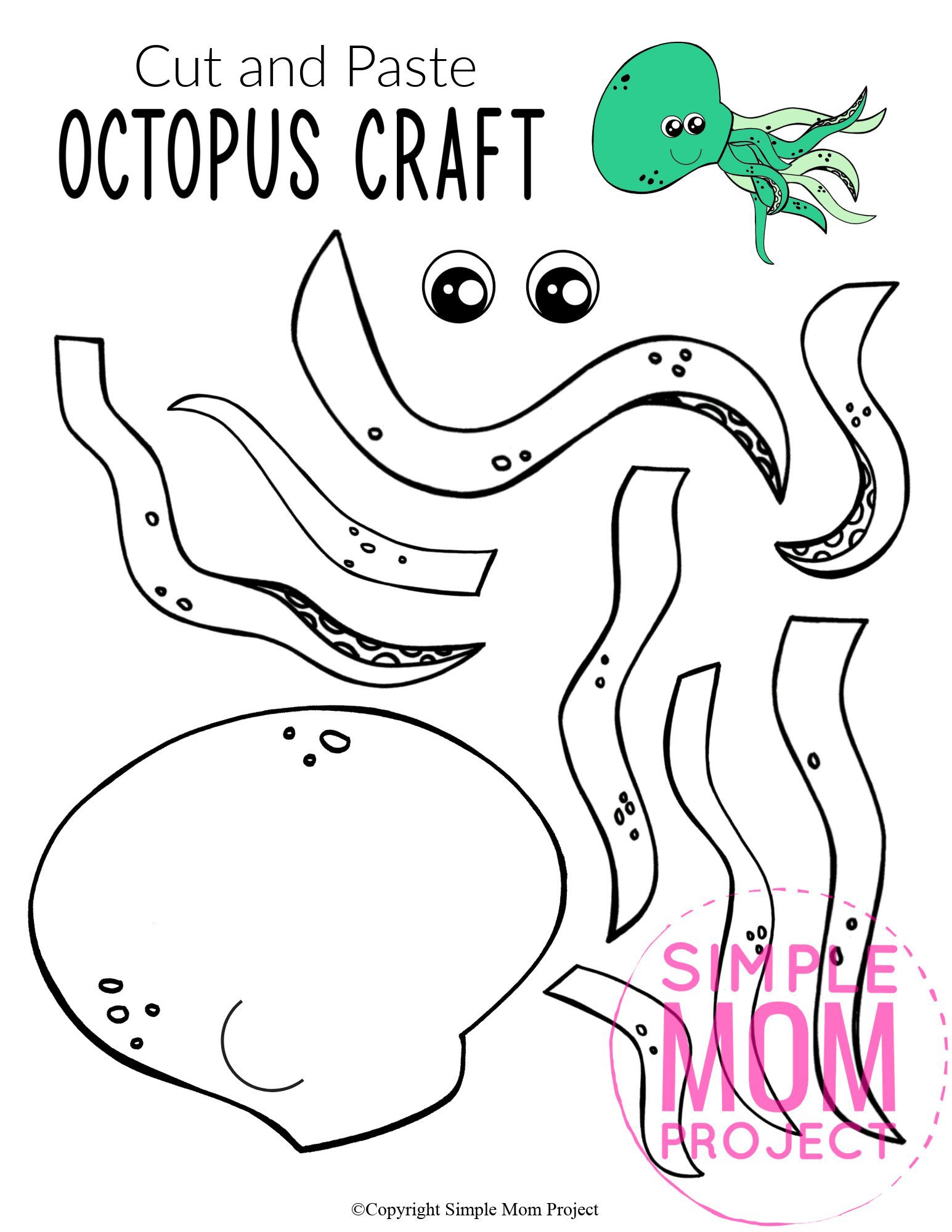 Printable Octopus Craft