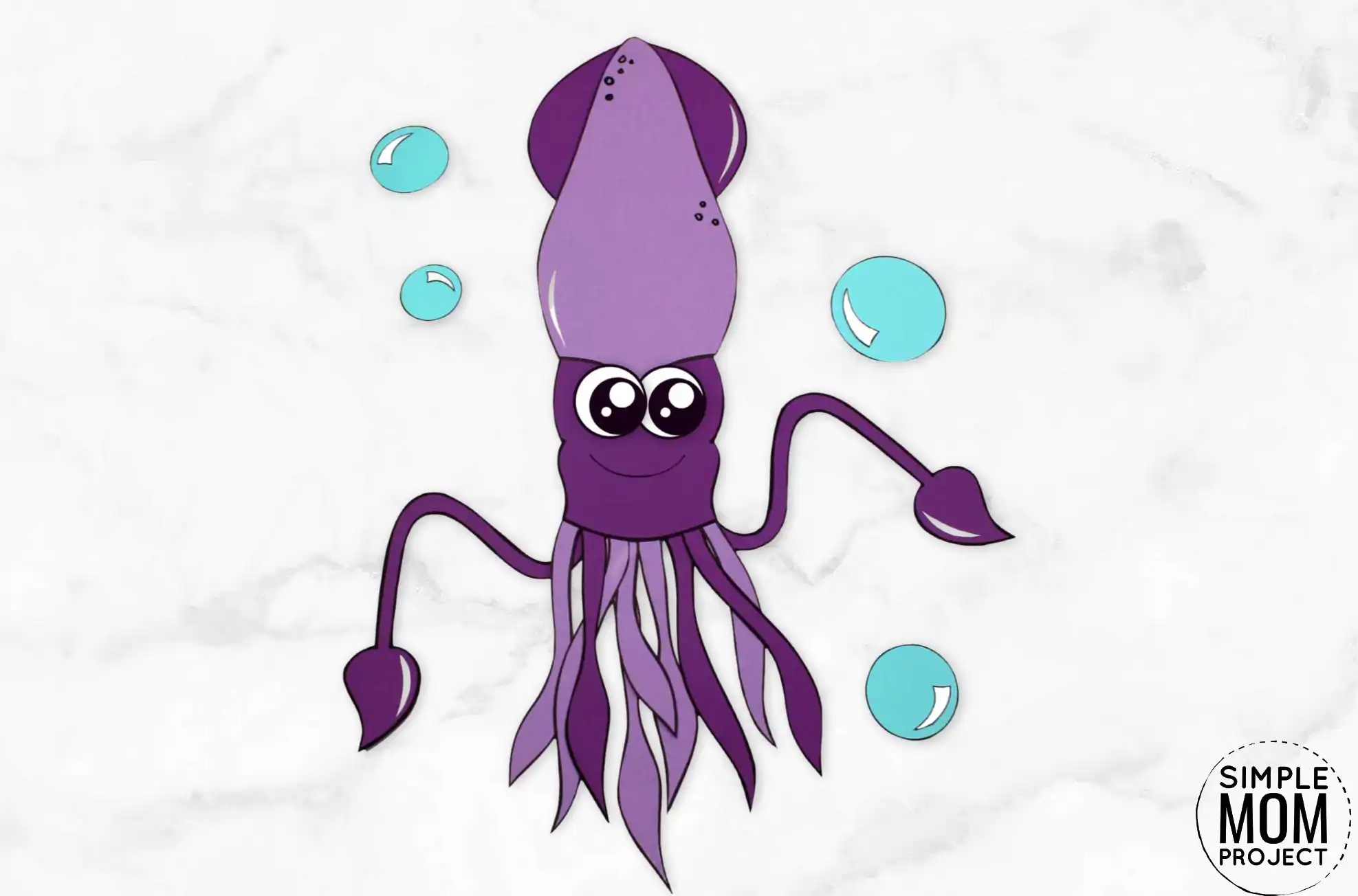 Blue Squid Arts and Crafts for Kids – XXXL Craft Uganda