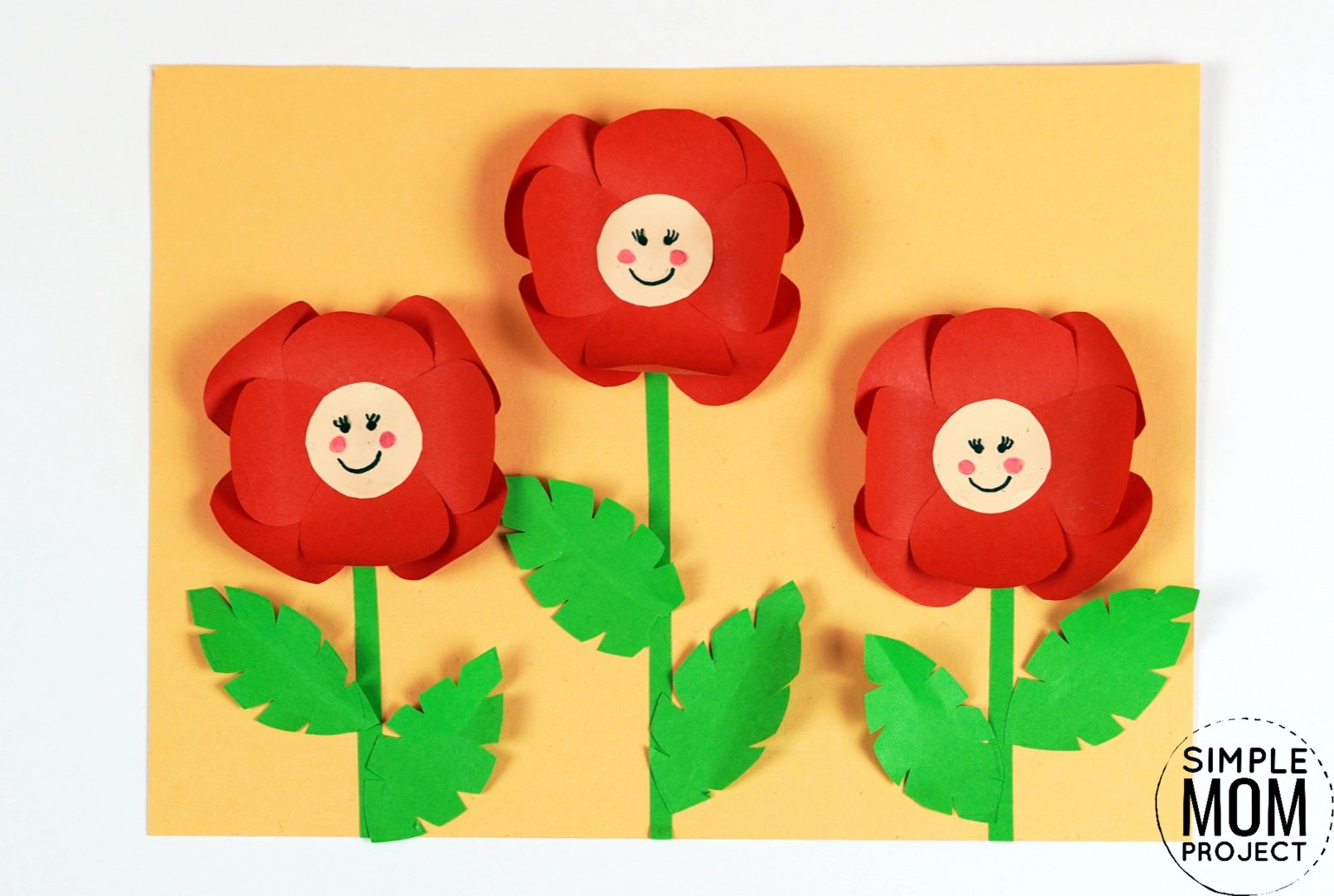 Easy DiY Remembrane Poppy craft for kids, preschoolers and toddlers