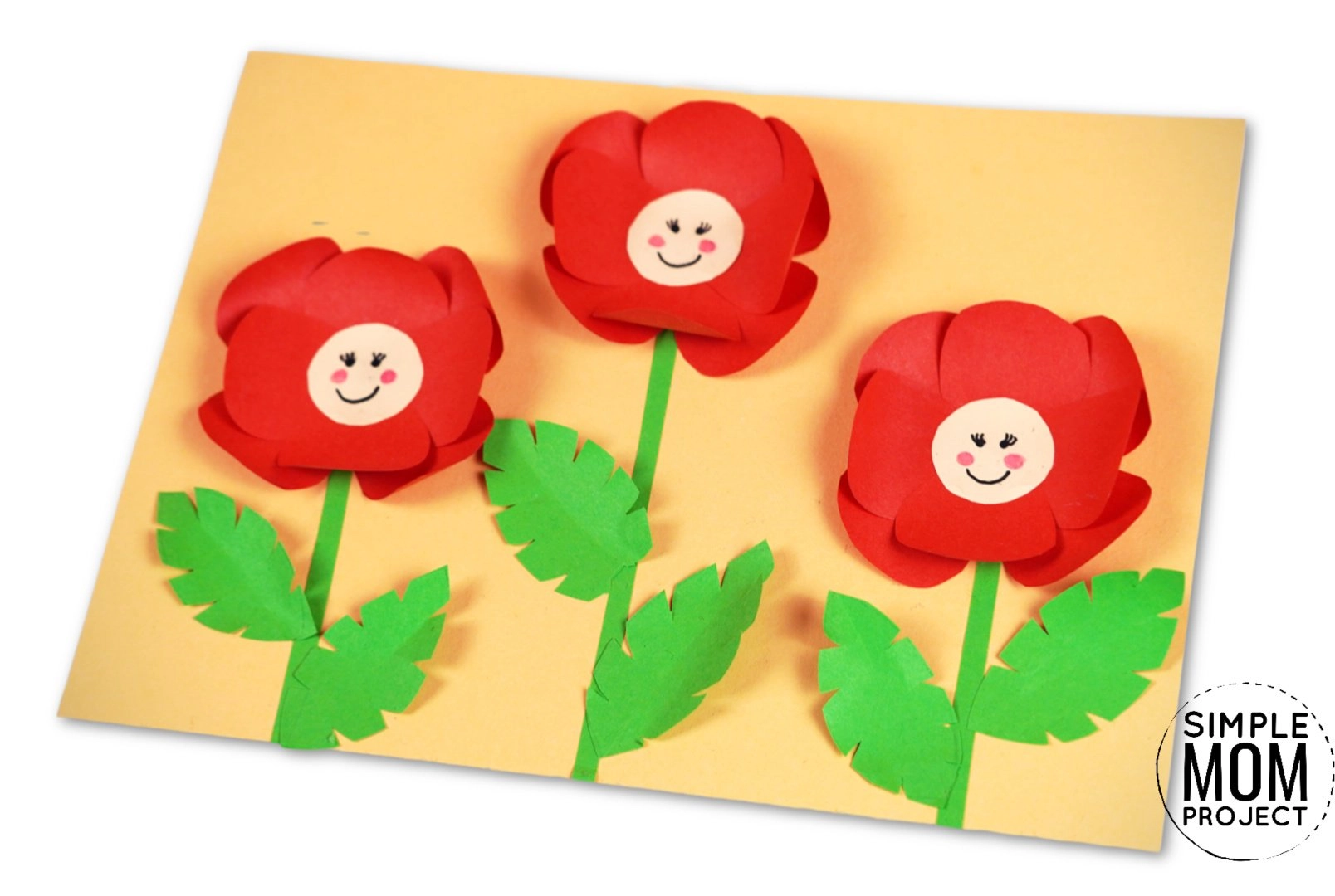 Easy DiY Remembrane Poppy craft for kids, preschoolers and toddlers