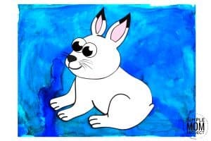 Free Printable Arctic Hare Craft for Kids with Template – Simple Mom ...
