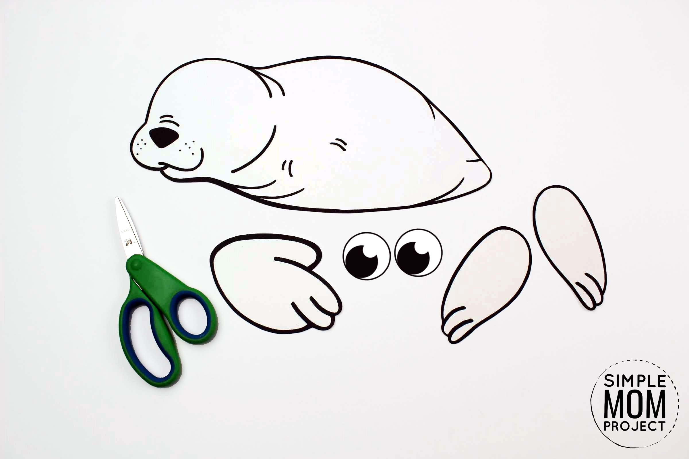 How To Draw A Baby Seal Step By Step