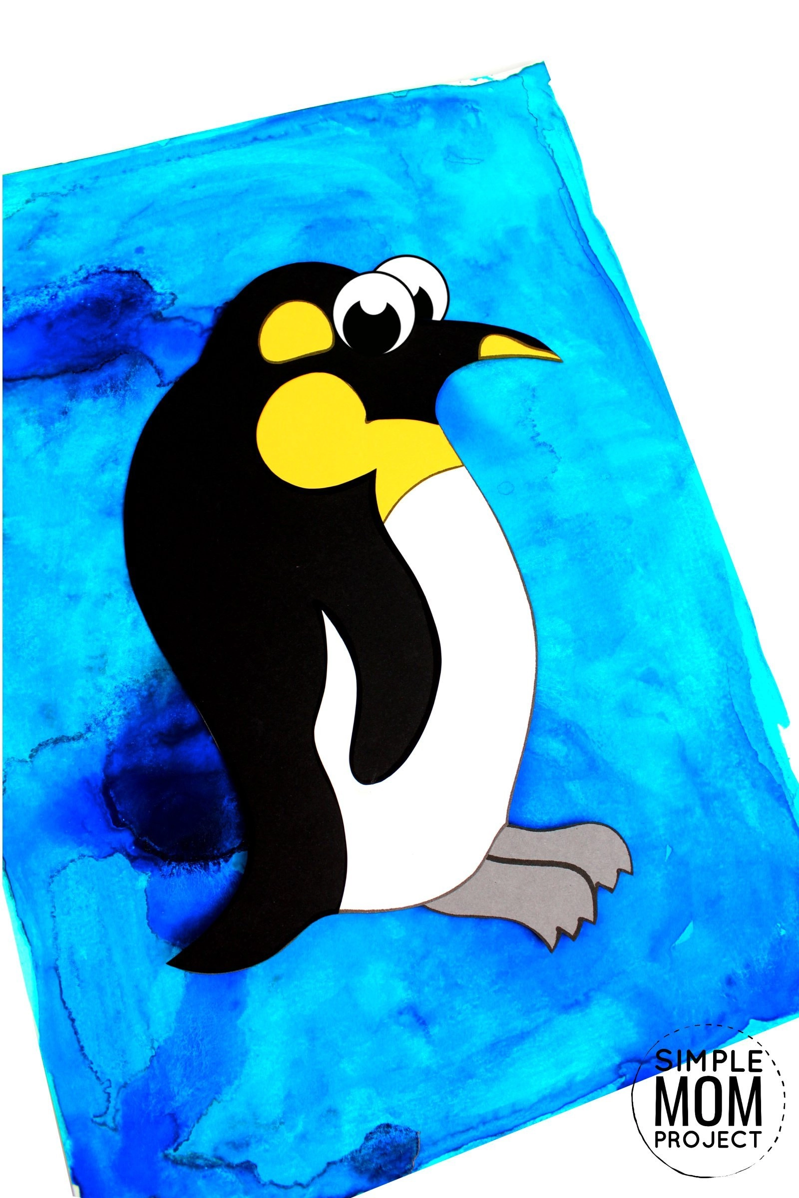 Free Printable Arctic Animal Penguin Craft for Kids Preschoolers and Toddlers