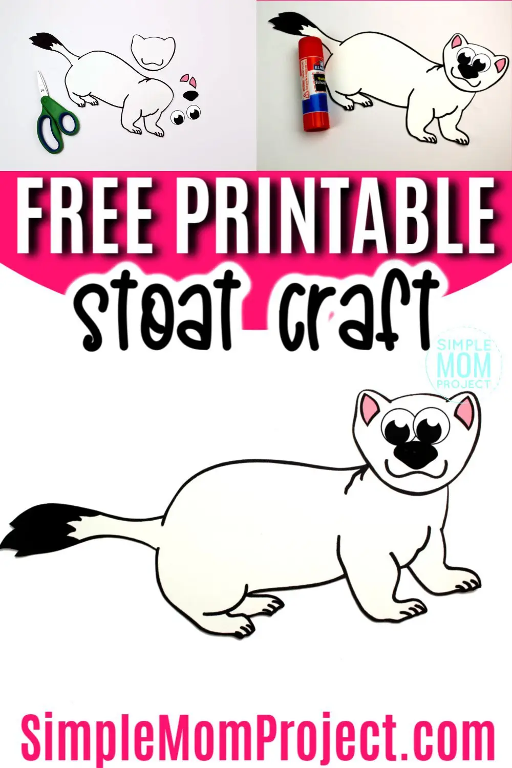 Looking for a step-by-step harp seal craft? Use the free printable seal template and either cut and paste or turn this arctic animal harp seal into a fun coloring activity! 