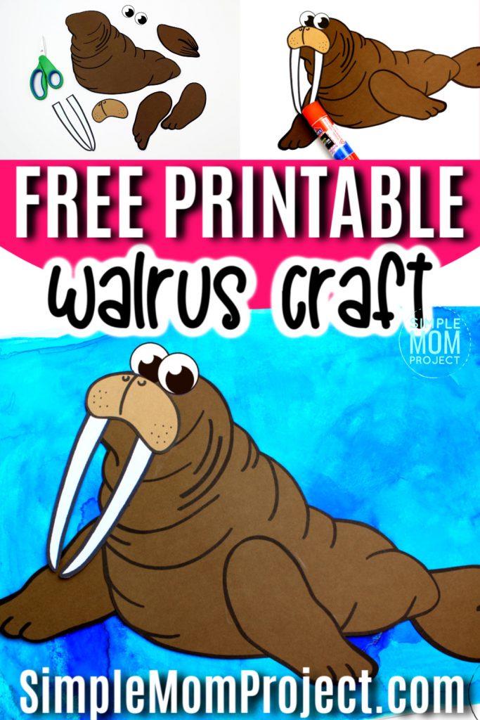 Free Printable Walrus Craft for Kids - Simple Mom Project