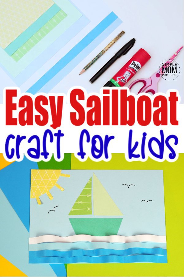 sailboat craft printable