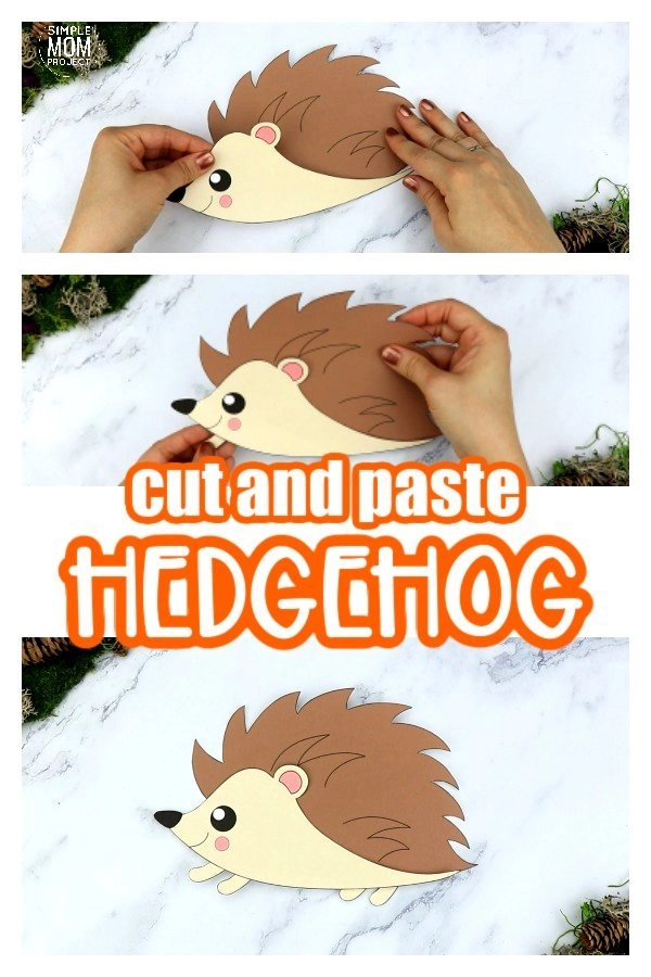 hedgehog template printable