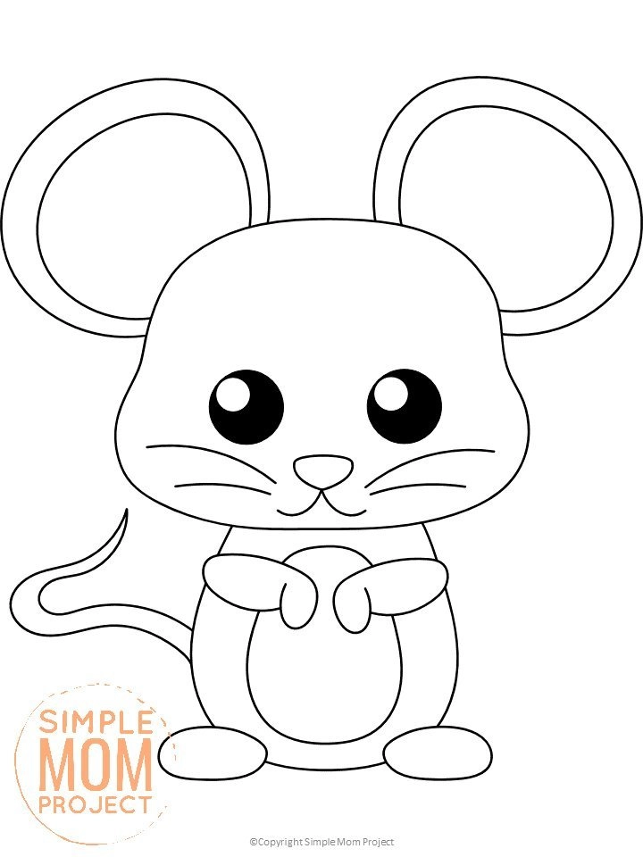 give a mouse a cookie coloring pages