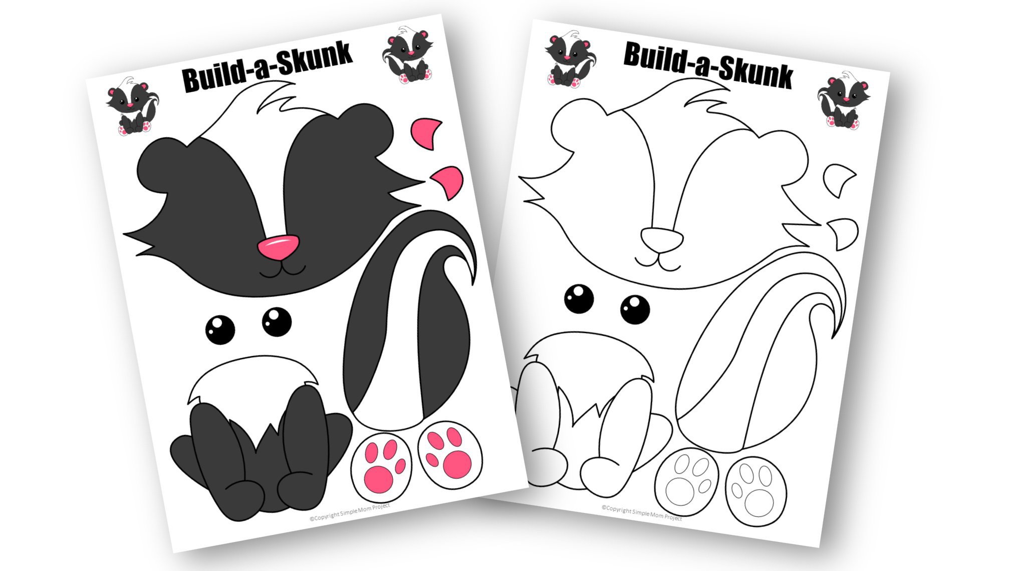 free-printable-cut-and-paste-woodland-skunk-craft-for-kids