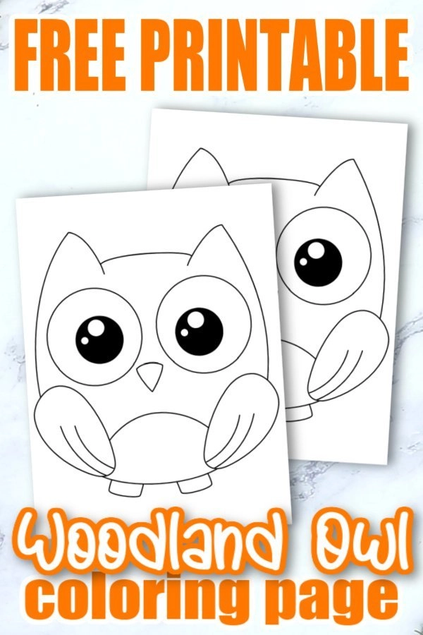 Free Printable Woodland Animal Coloring Pages – Simple Mom Project