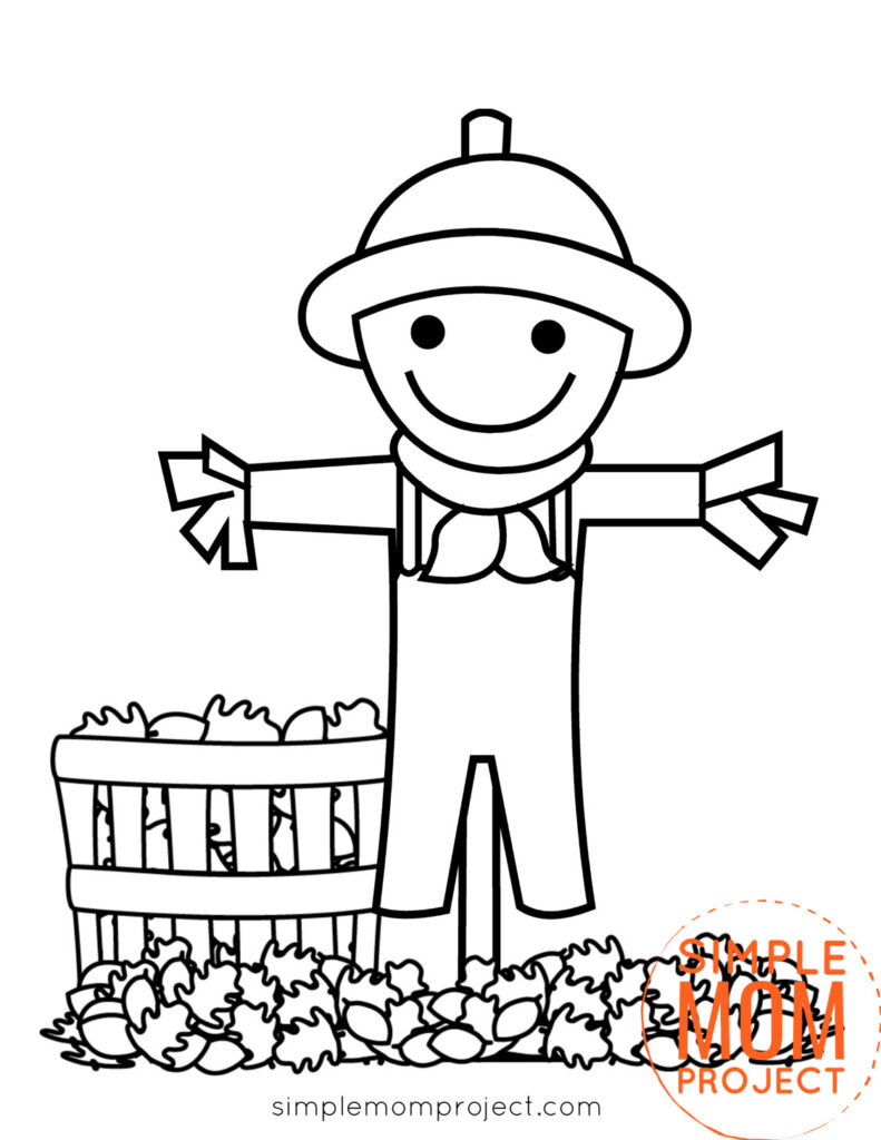 Free Printable Fall Coloring Pages - Simple Mom Project