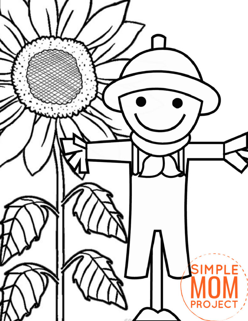 Free Printable Fall Coloring Pages - Simple Mom Project