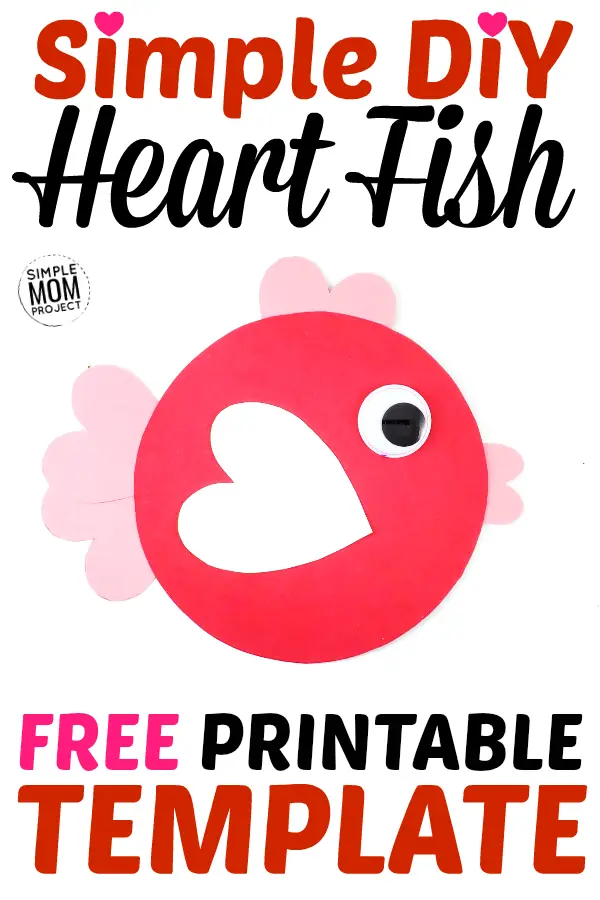 Here’s a simple, summer craft your kids will love! This free printable heart fish craft is an ideal way for toddlers to learn the Letter F or as an art project at kindergarten. With easy to follow step by step instructions, you kids will have their own diy cards ready in no time! Click here & join in the summer crafting with this lovable heart fish craft today! #fishcraft #fishprintables