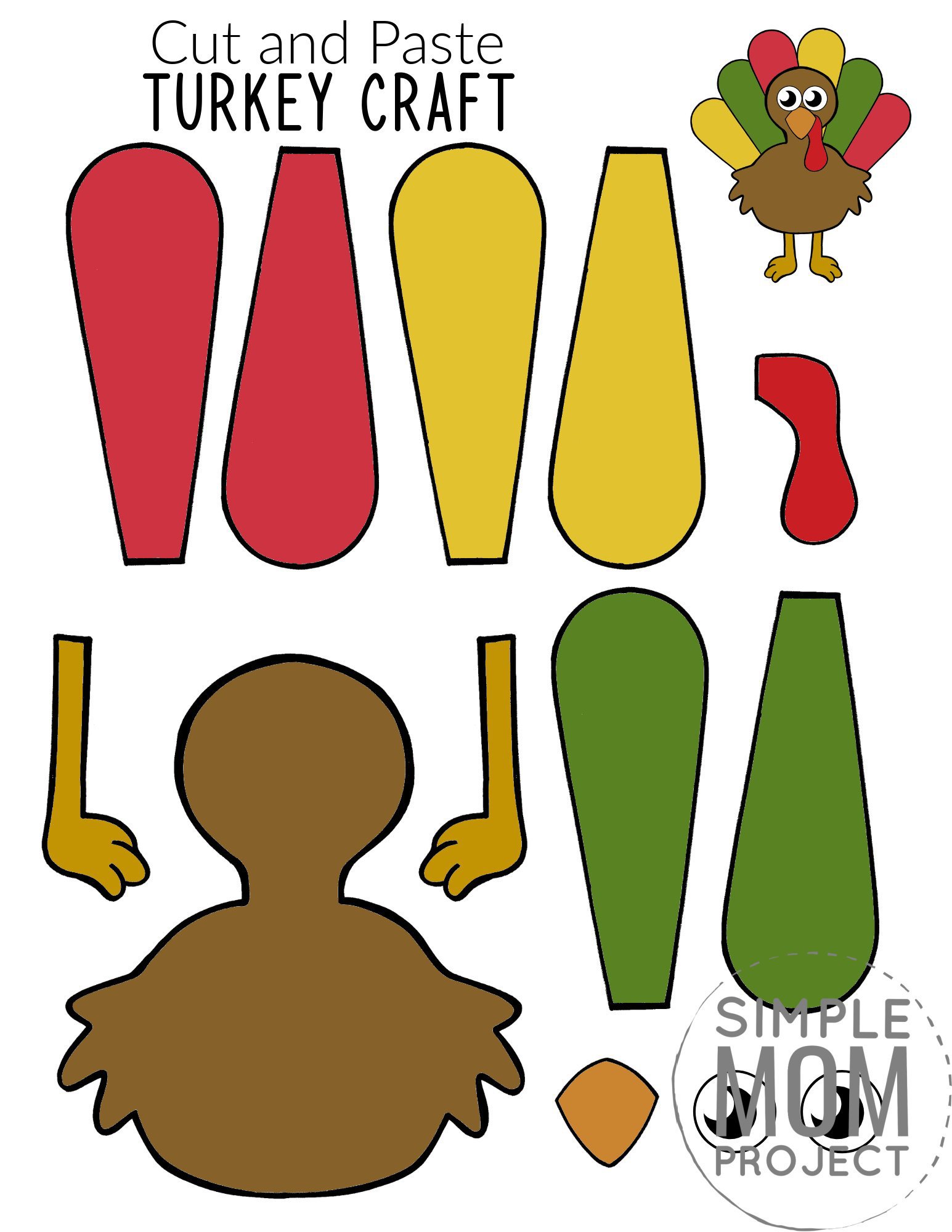 Turkey Printable Crafts turkey-printable-crafts