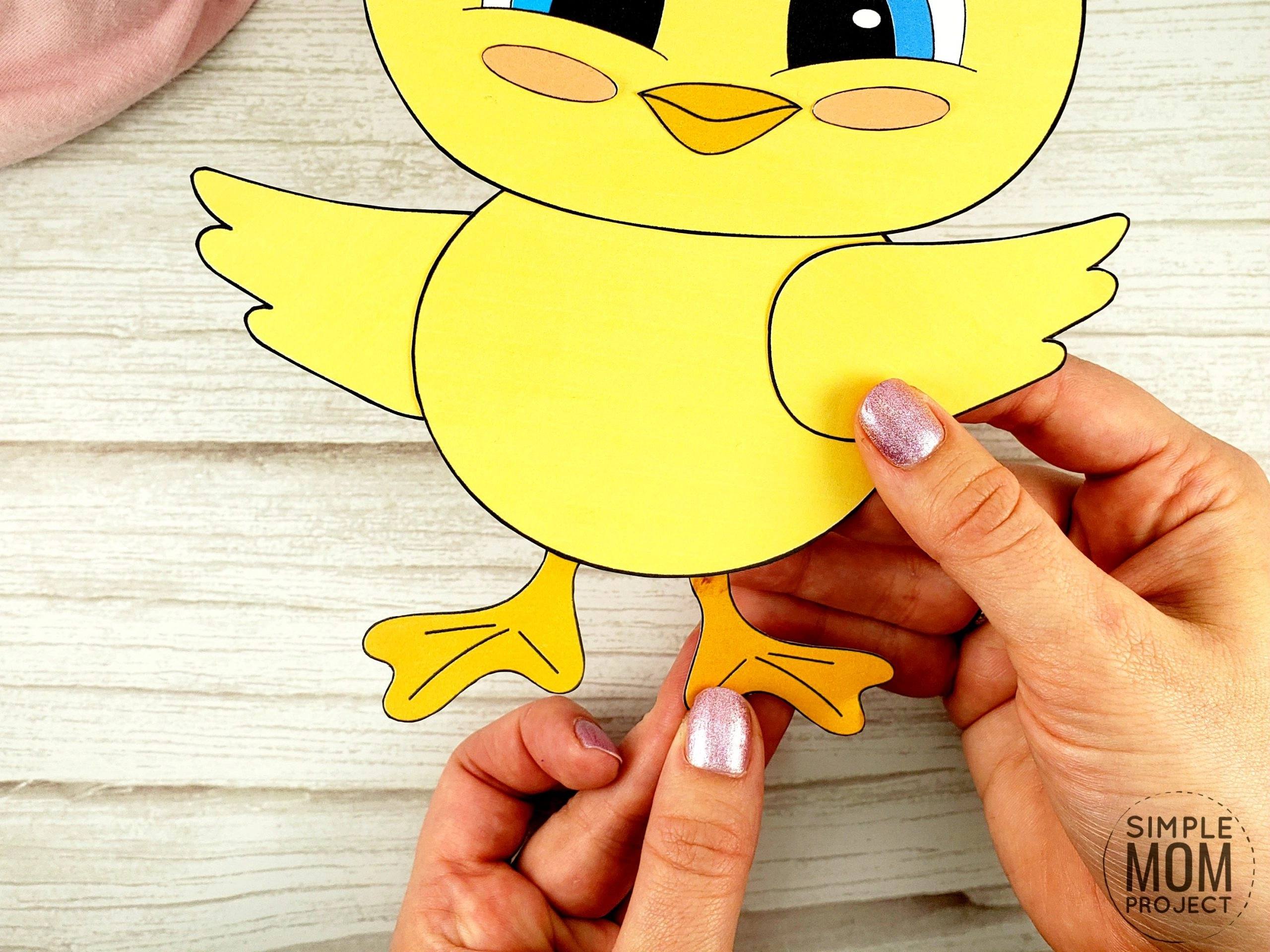 Free Cut And Paste Baby Chick Craft With Template –, 47% OFF