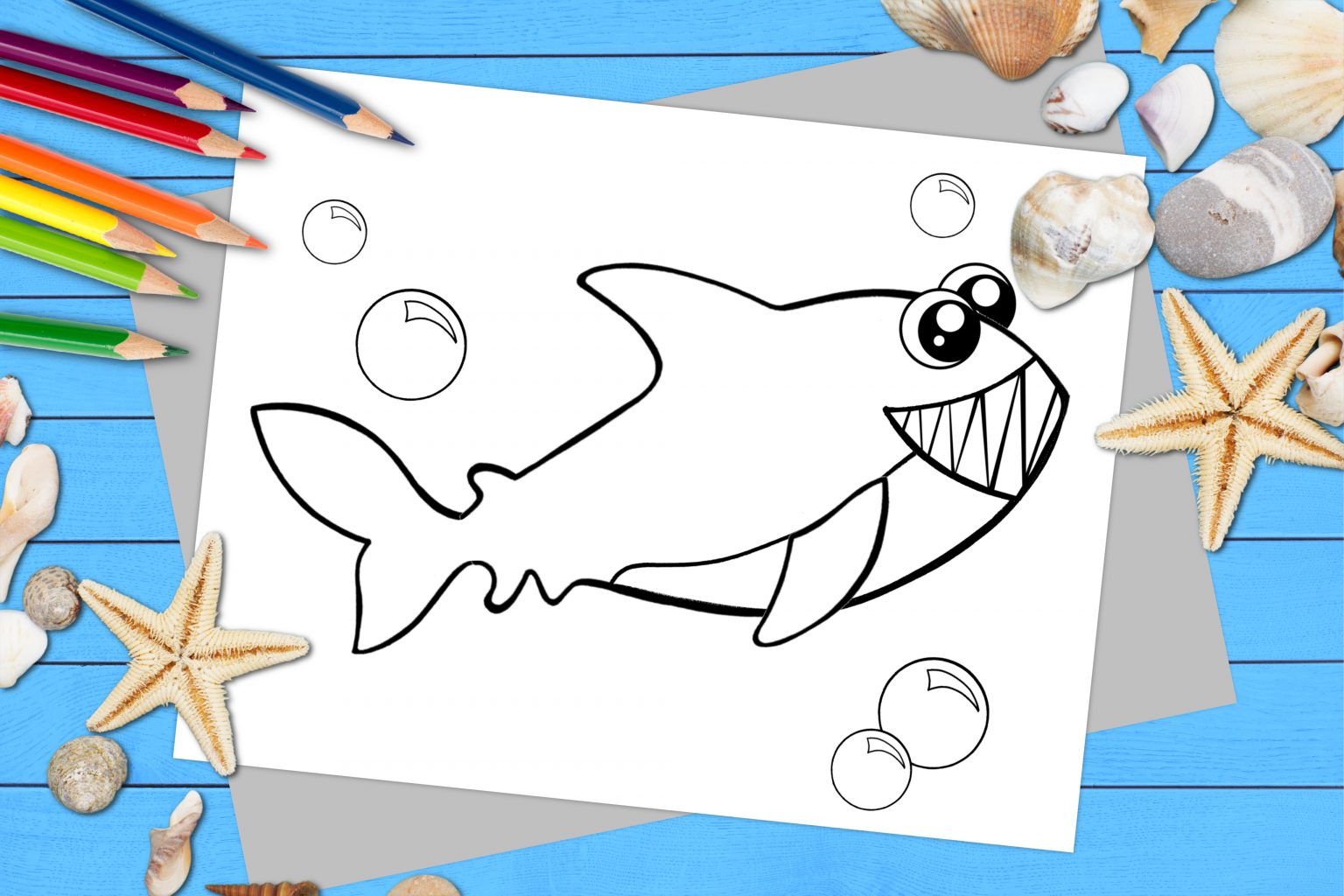 Printable Ocean Animal Templates – Simple Mom Project