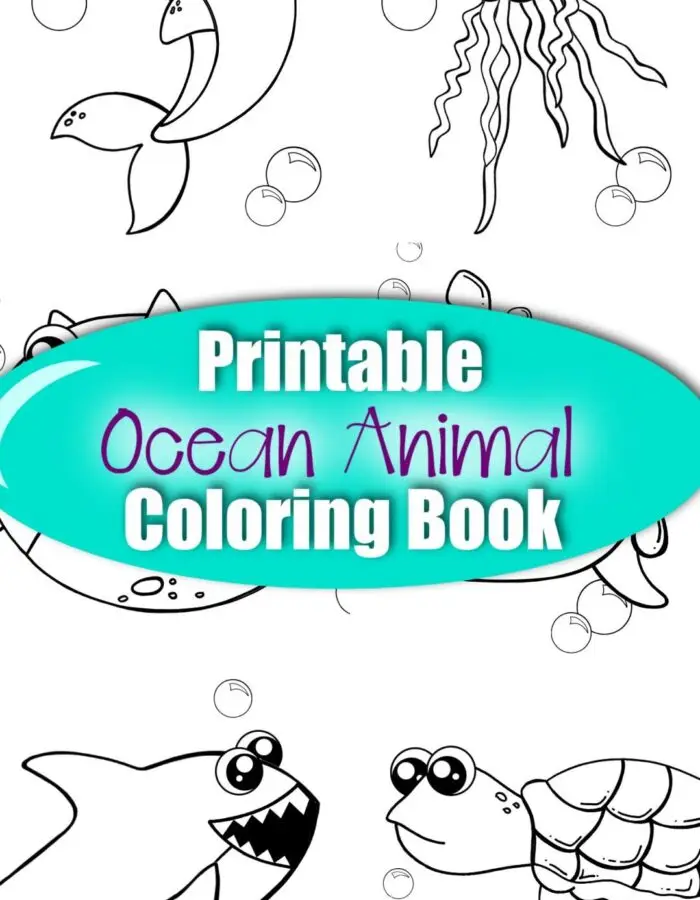 Are you looking for some fun, easy and easy ocean animal coloring pages for your kids? This collection includes our most popular printable ocean animal coloring sheets which are perfect for preschool art projects or home school craft classes. From Angel Fish to Blue Crabs & Dory Fish as well - there’s an ocean animal drawing printable your toddlers will love. Simply print the Ocean Animal Coloring Book, grab some of your favorite coloring supplies and get to coloring! It’s an exciting way to learn about the beautiful animals in our oceans! #OceanAnimalCrafts #OceanAnimalPrintables