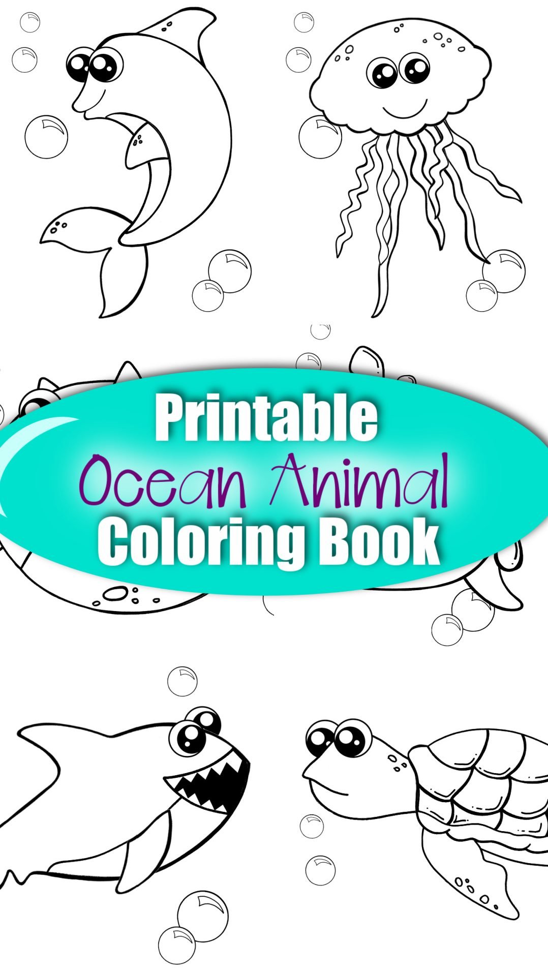 ocean animals pictures printable