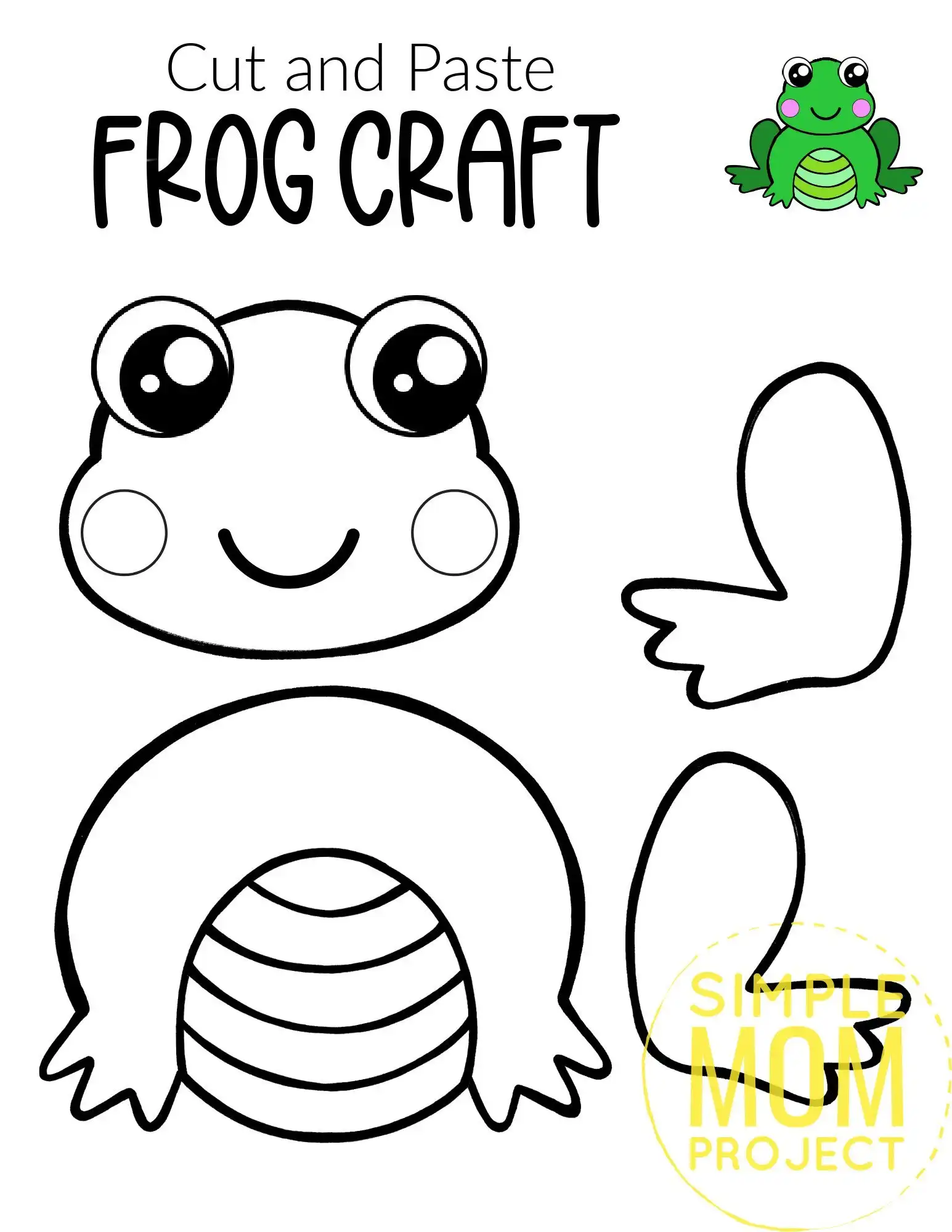 Printable Storybook Character Craft Templates Simple Mom Project