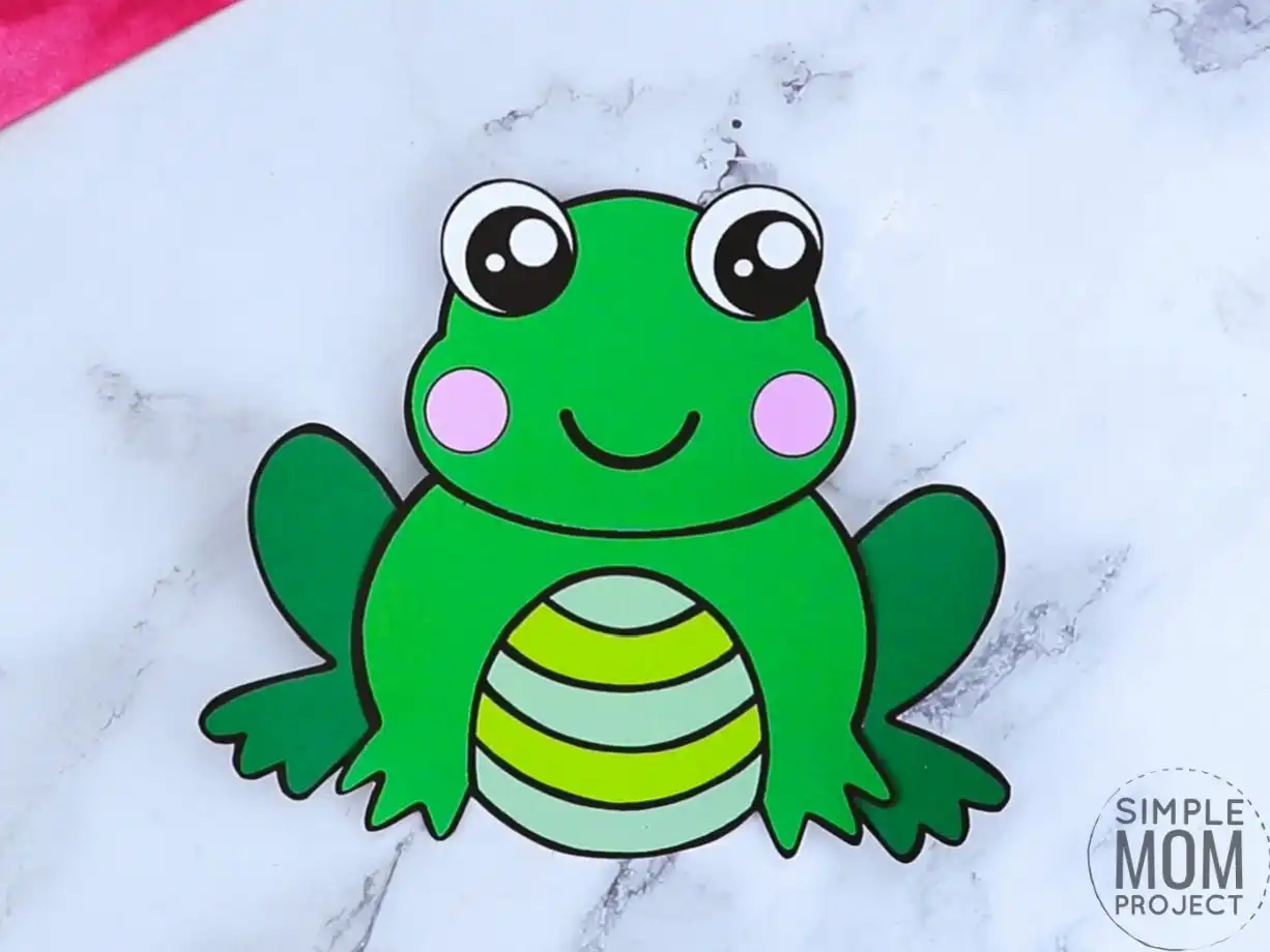 frog pattern for kids