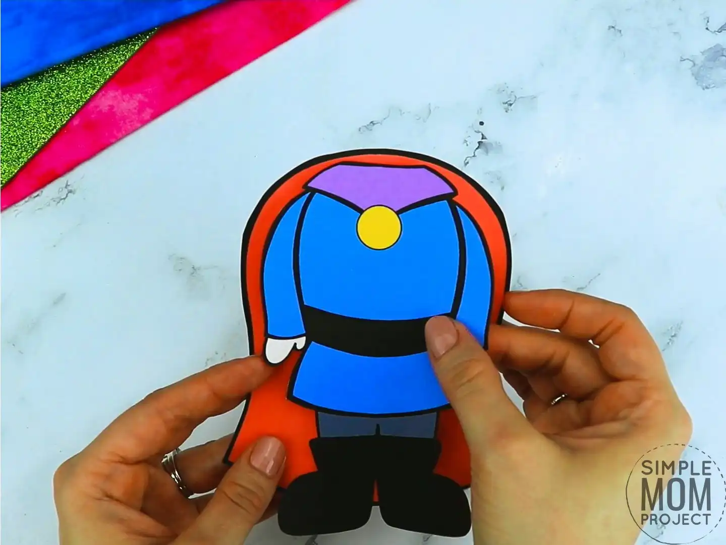 Free printable royal prince page template for kids, preschoolers and kindergartners