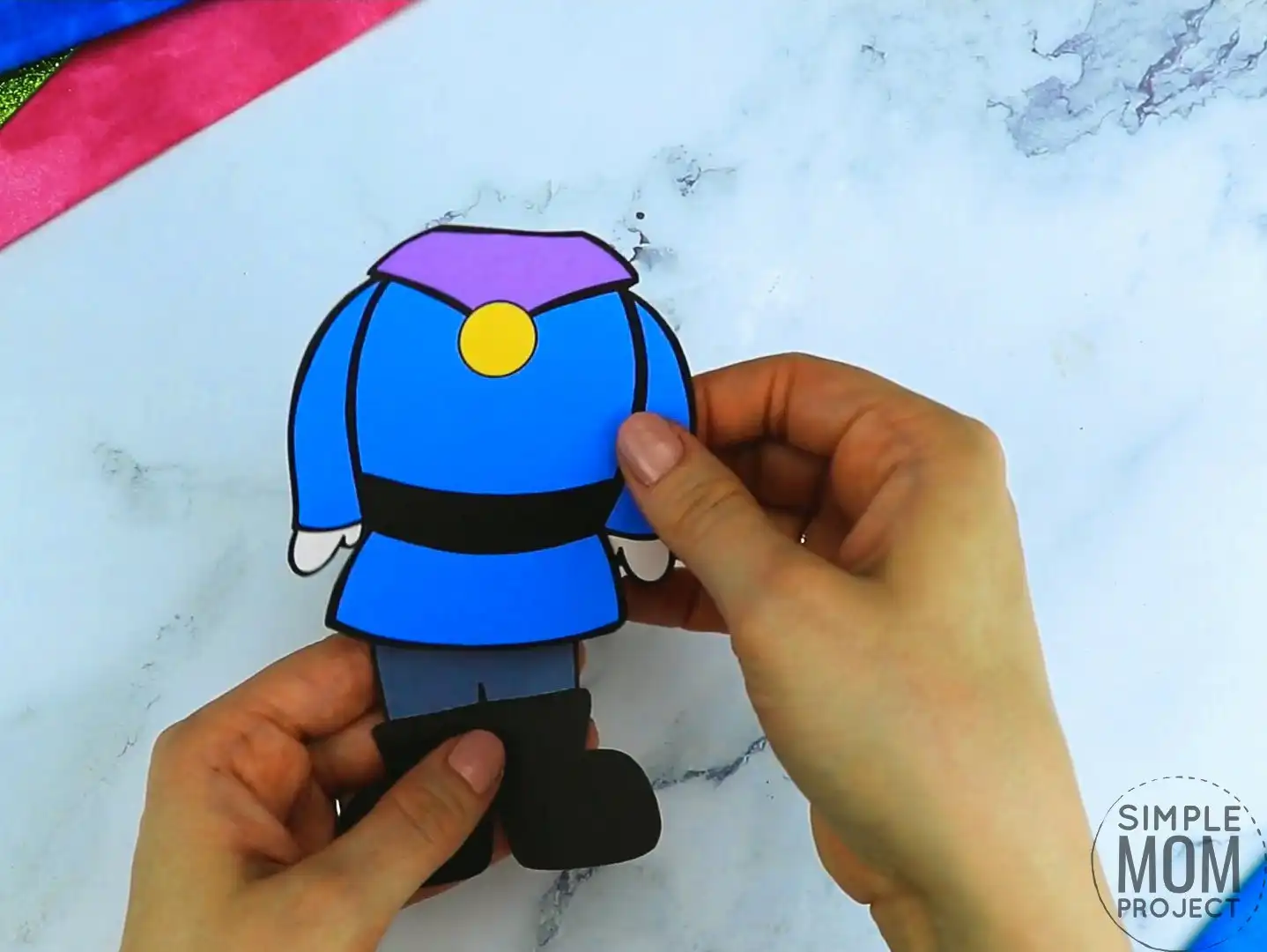 Free printable royal prince page template for kids, preschoolers and kindergartners