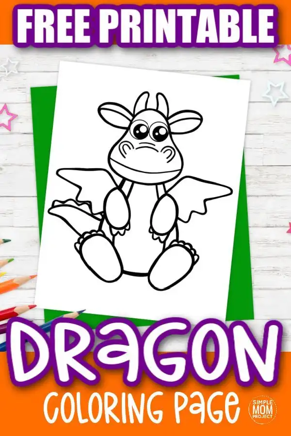 dragon coloring pages for kids blowing fire