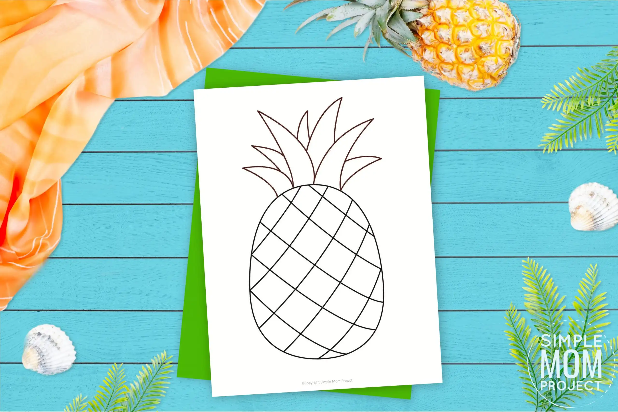 pineapple template