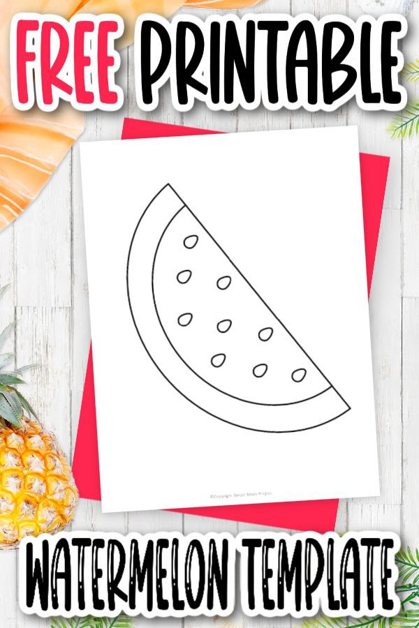  Free Printable Watermelon Template PRINTABLE TEMPLATES