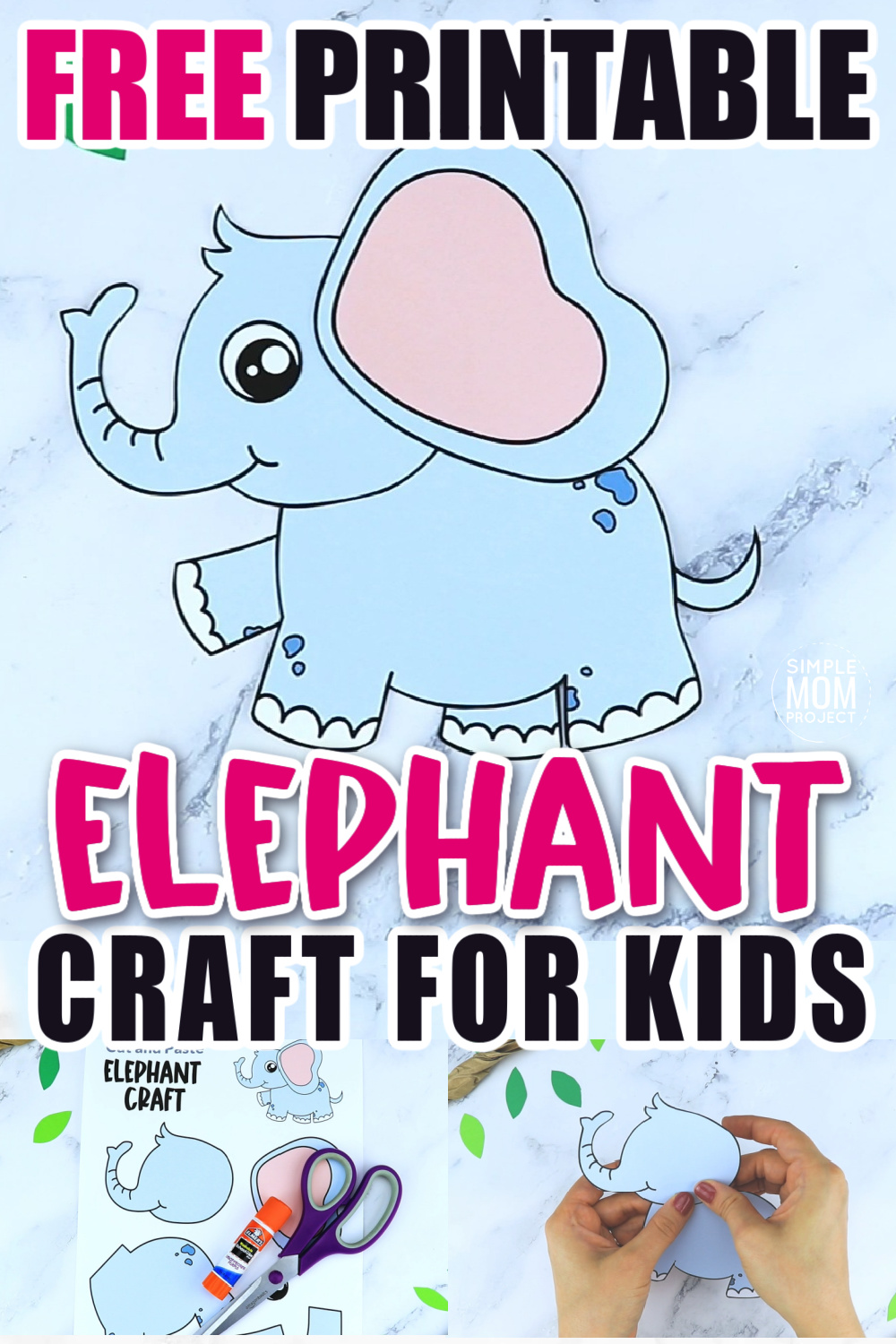 Elephant Family String Art — Creative Crafty Mom