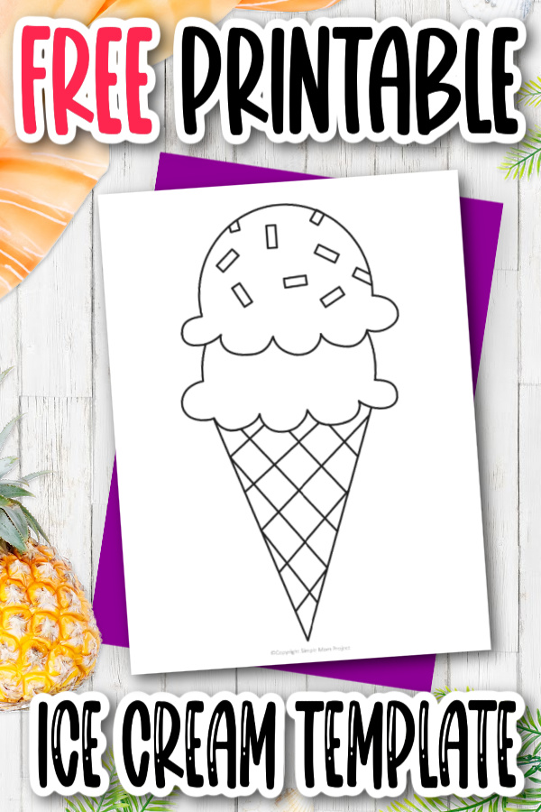 Free Printable Ice Cream